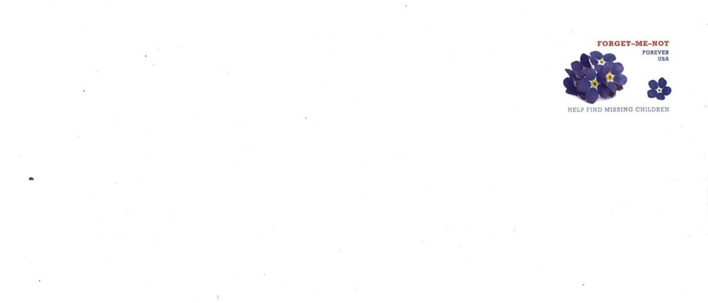 #U690 Missing Children Stamped Envelope  (Size 10) - MInt
