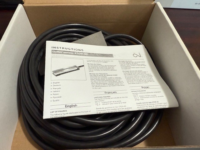 OJ Electronics ETOR-55-US224 Gutter Sensor NEW Detecting moisture & temperature