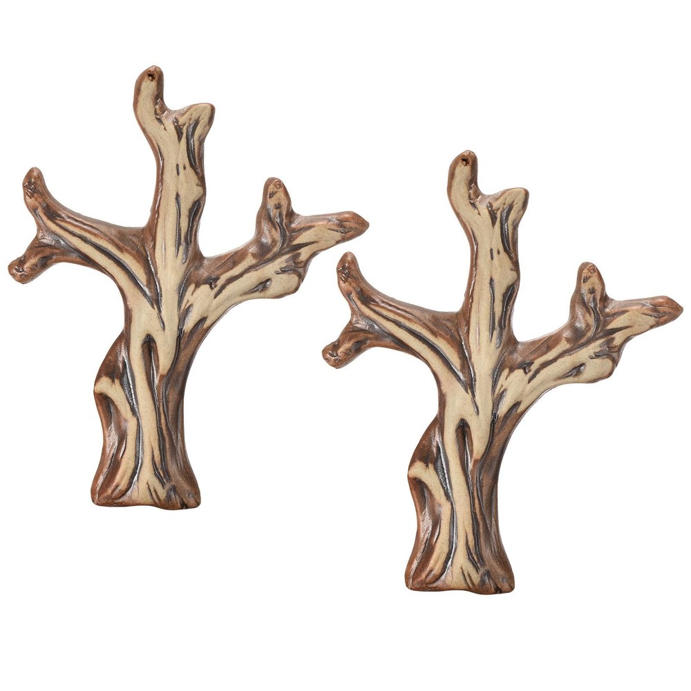 Ceramic Tree Branch #6 2pcs Artificial Trunk for Succulent Planter