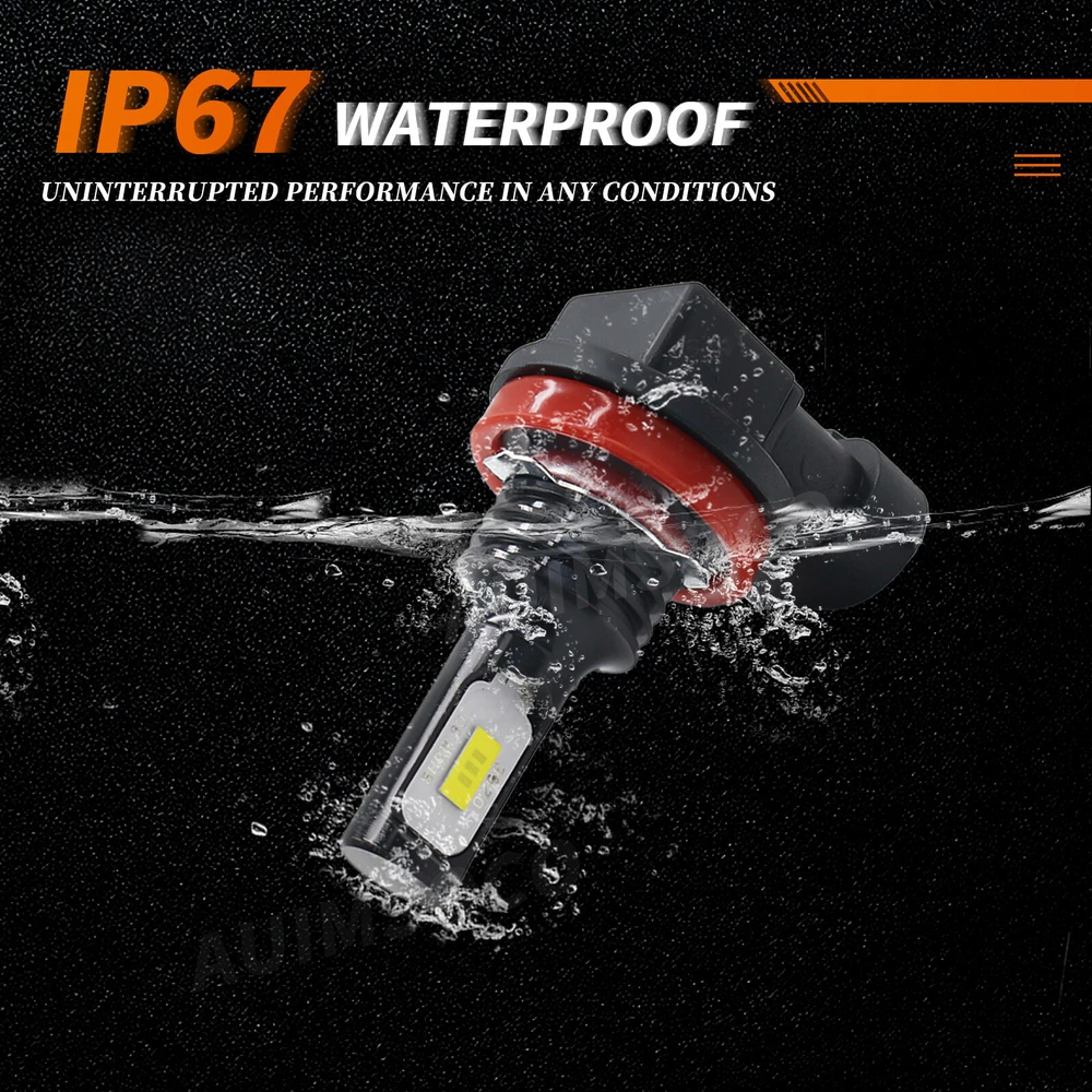 For Freightliner Cascadia 2008-2021 LED Headlight High Low Bulb Kit Super Bright