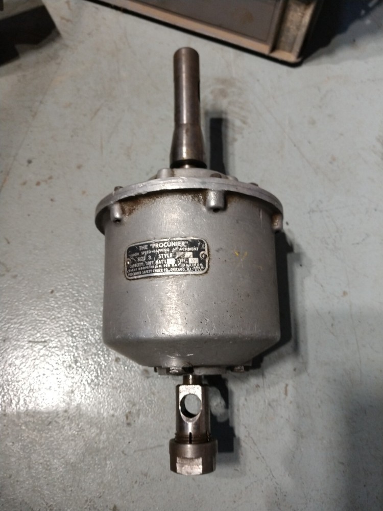 Genuine Procunier Size 3 Style  E Tapping Attachment , Head MADE IN USA Tapper