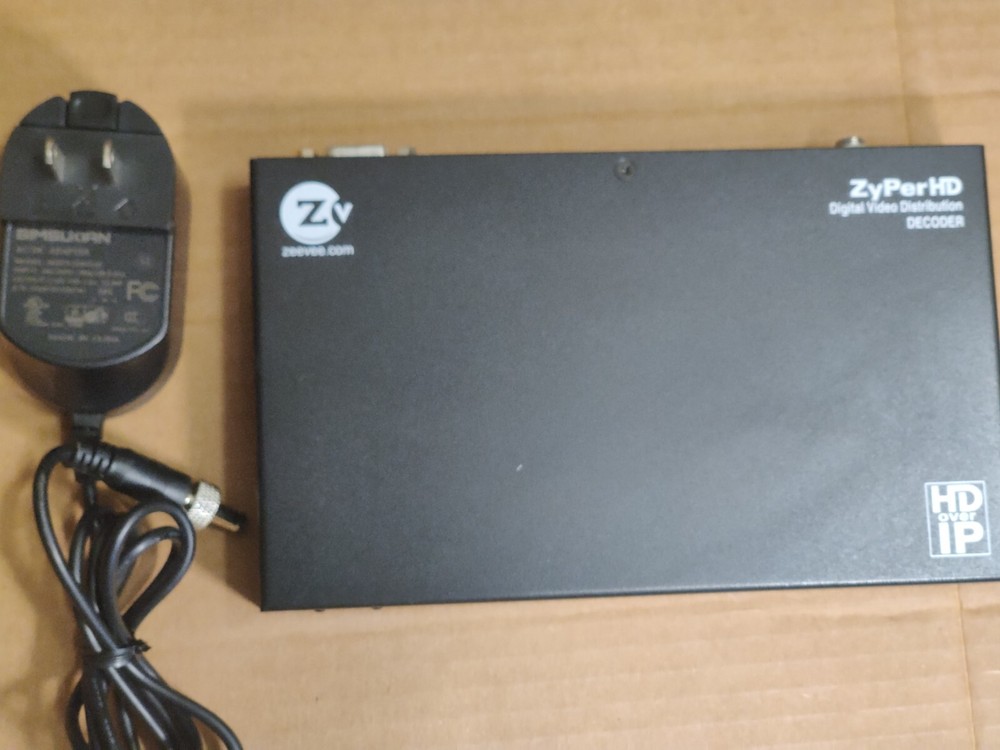 ZeeVee ZYPERHD-X ZyPerHD Digital Video Distribution Decoder