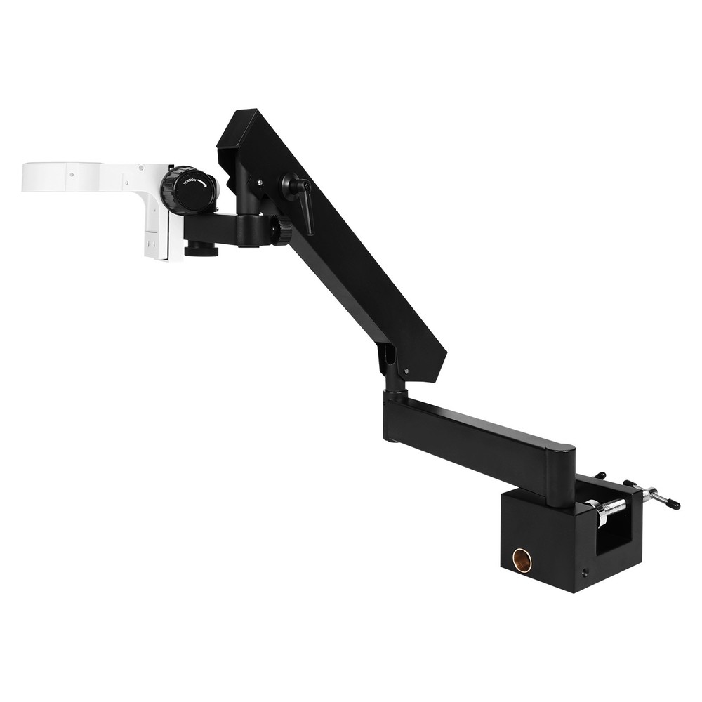 Foldable Bracket with Table Clip Stereo Trinocular Stand for Digital Microscope