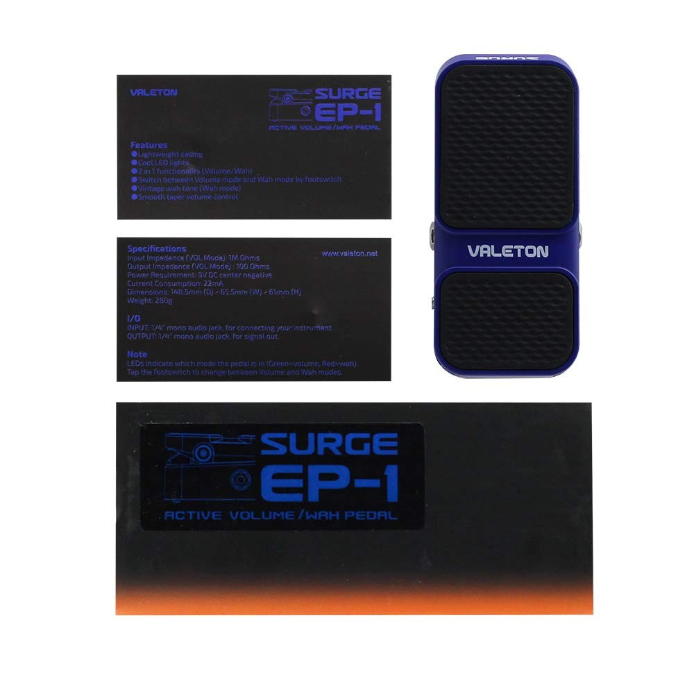 Surge EP-1 Mini Wah/ Active Volume Pedal