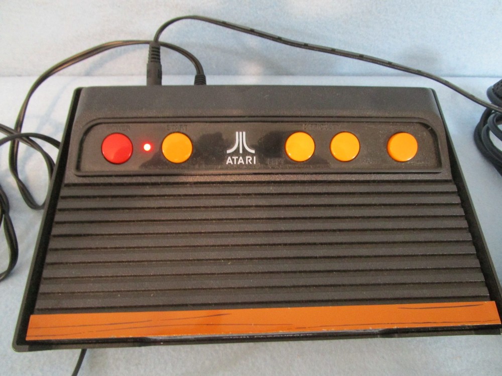 ATARI FLASHBACK classic game console COMPLETE & TESTED