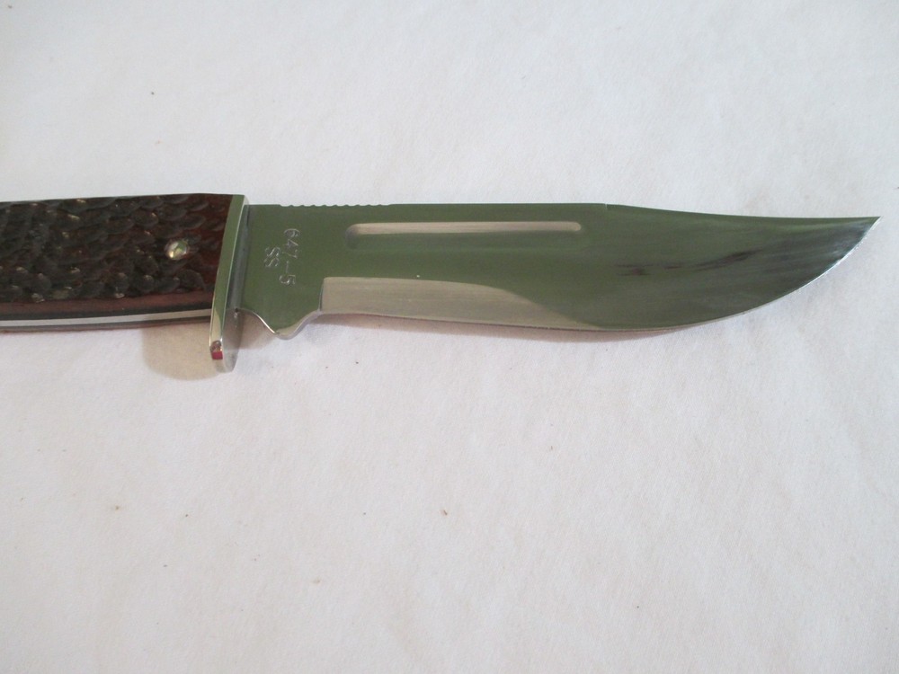 Case XX Fixed Blade Hunter Slab Side 647-5 SS with Sheath