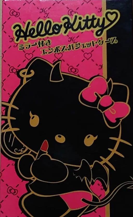 Hello Kitty Embossed Gadget Case With Mirror ()