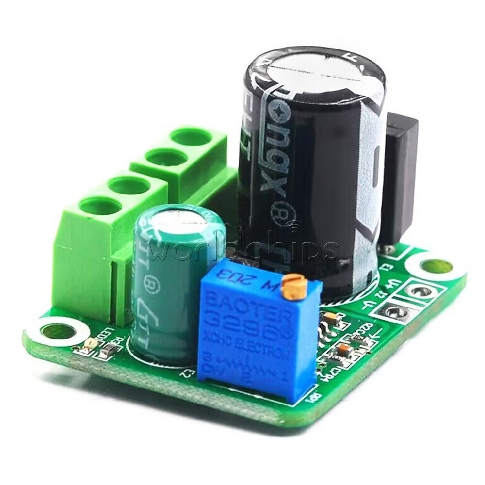 AC/DC-DC 5-20V to 5-32V Step-Down Buck Power Supply Module With Rectifier Filter
