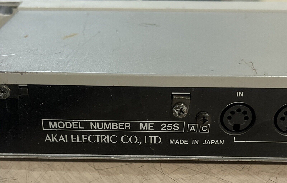AKAI ME25S MIDI PROGRAMMABLE NOTE SEPARATOR