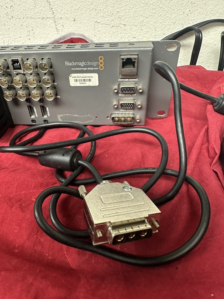 Blackmagic Design ATEM 1 M/E Production Switcher w/ power supply