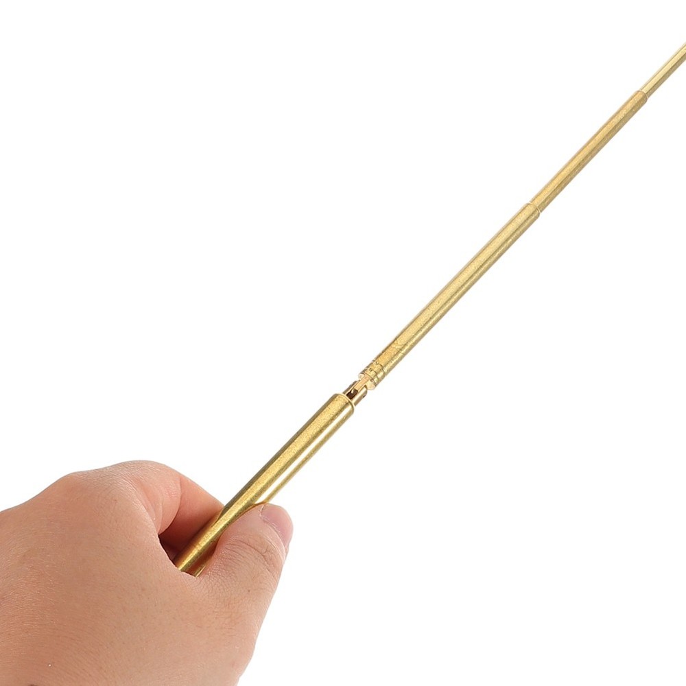 Brass Telescopic Water Dowsing Rod Folding Water Divining Stick Handheld