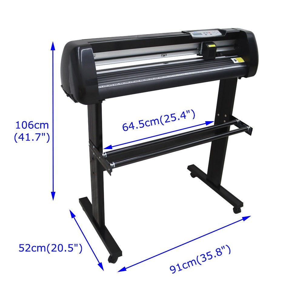 24inch Cutting Plotter Engraving Machine Craftedge Software Cutting Force 500g