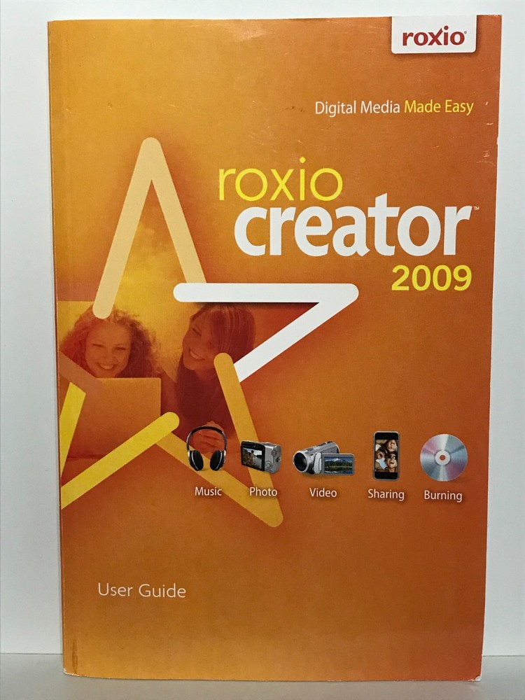 Roxio Creator 2009 Ultimate. Music, Photo, Video, Sharing, Burning Software