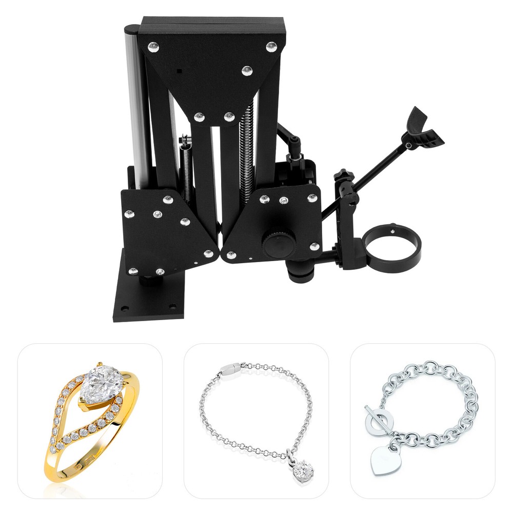 Microscope Stand Multi-directional Jewelry Inlaid Stand for Micro-setting Tool