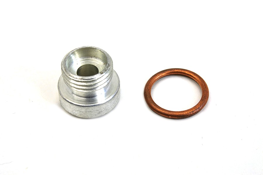 Oil Pump Screen Plug Cadmium for Harley-Davidson