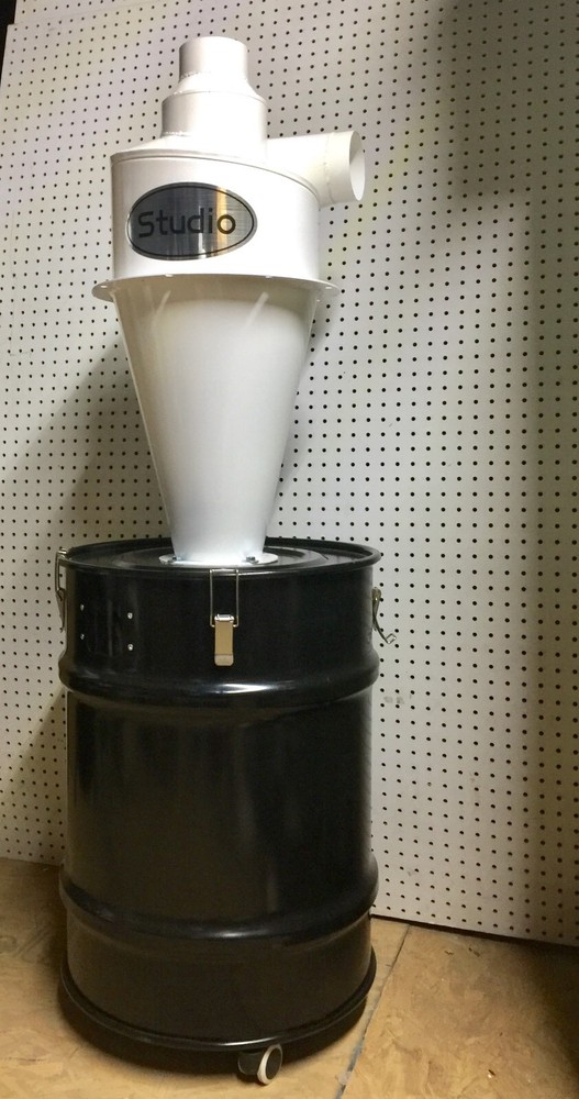 High Efficiency Patented Cyclone  Dust Separator 30 gallon drum