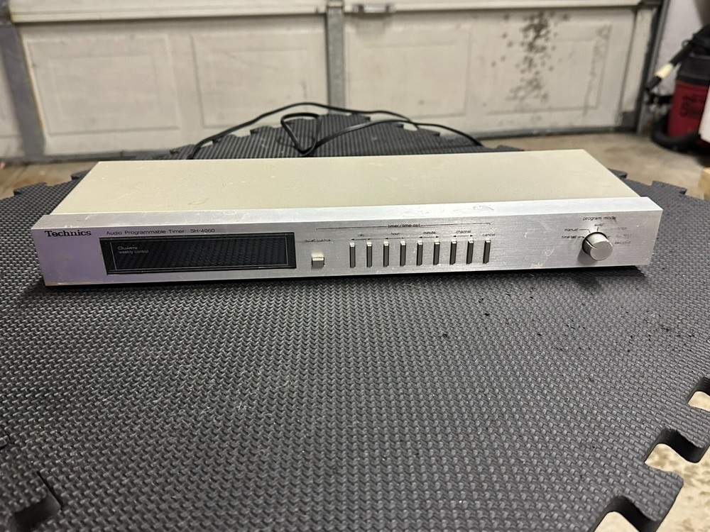 Vintage Technics SH-4060 Audio Programmable Timer