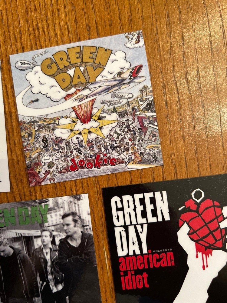 Green Day fridge magnets
