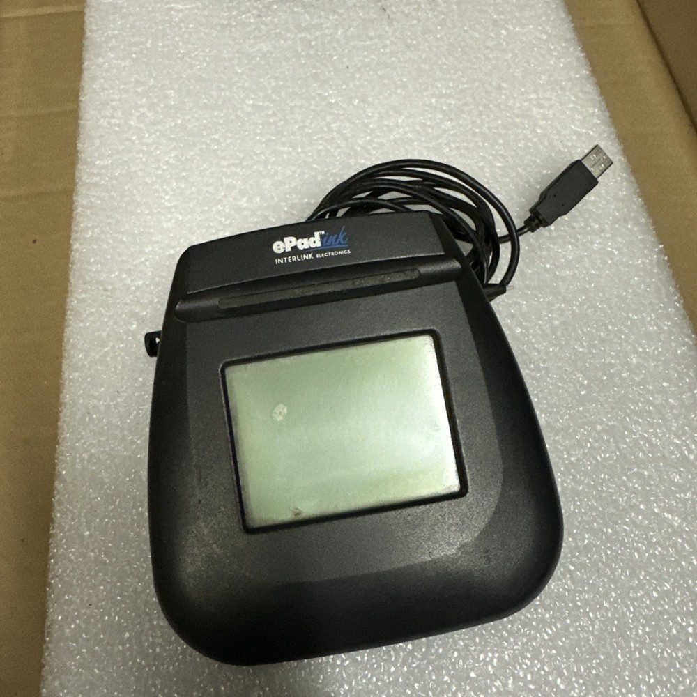 Interlink Epad Ink Digital Signature Tablet usb 54-64111