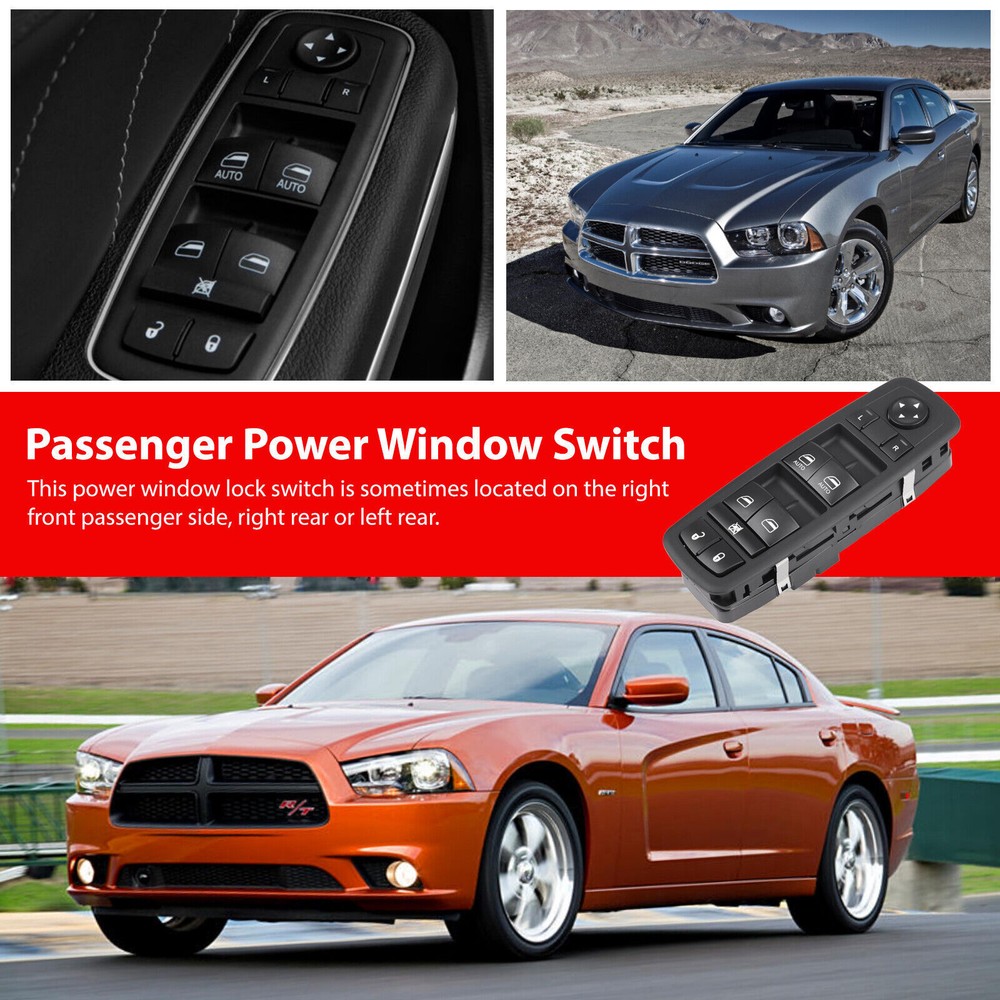 Front Driver Side Window Switch For 2016-2018 Ram 1500 2500 56046823AE NEW