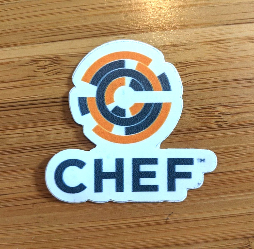 CHEF logo sticker decal automation DevOps tool configuration management deploy