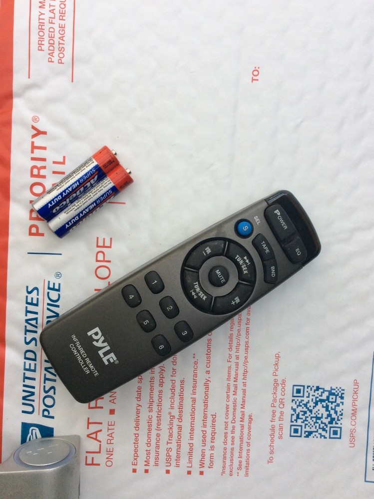 Pyle car stereo remote control  Eq Function Pyle Remote New Batteries