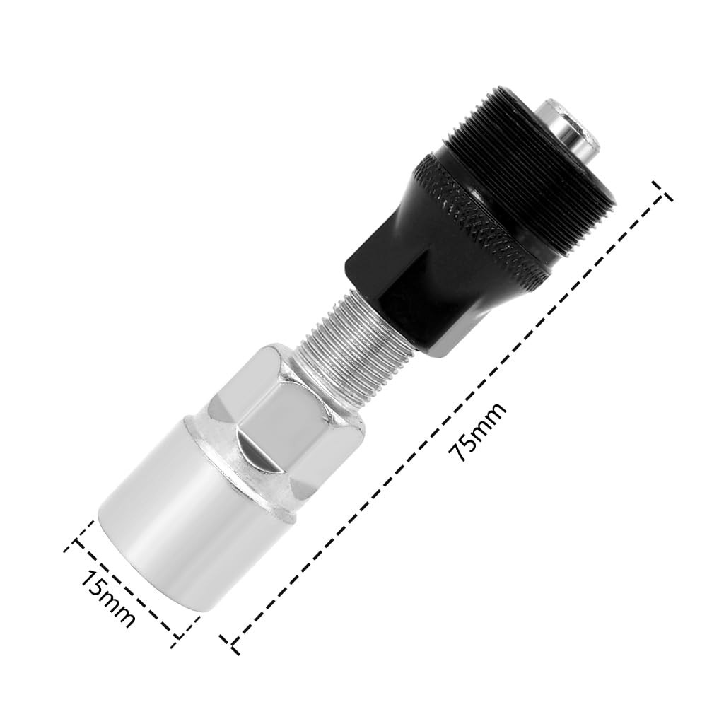 Compact Bicycle Crank Puller Arm Puller Extractor Tool Repair Accessory Kit