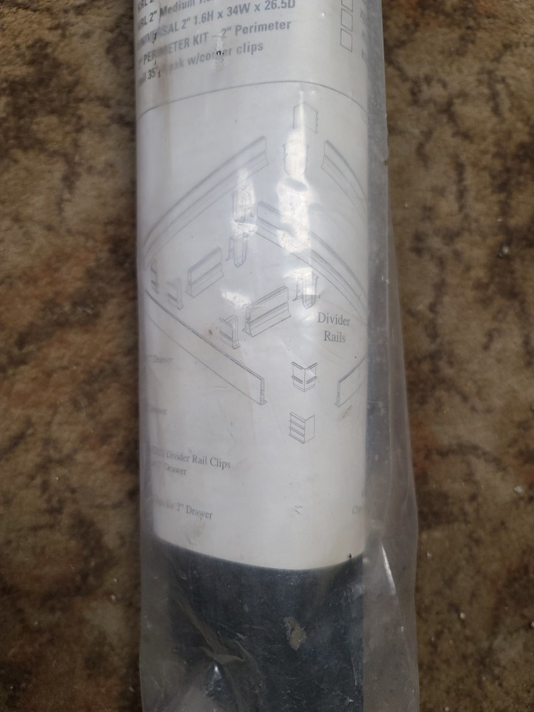 Snap-On Drawer Divider KDD722