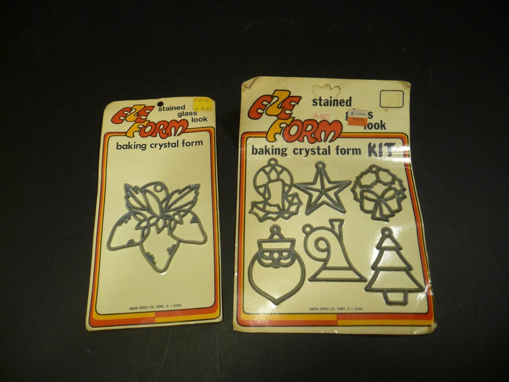 EZE Form Stained Glass Look Baking Crystal Forms..