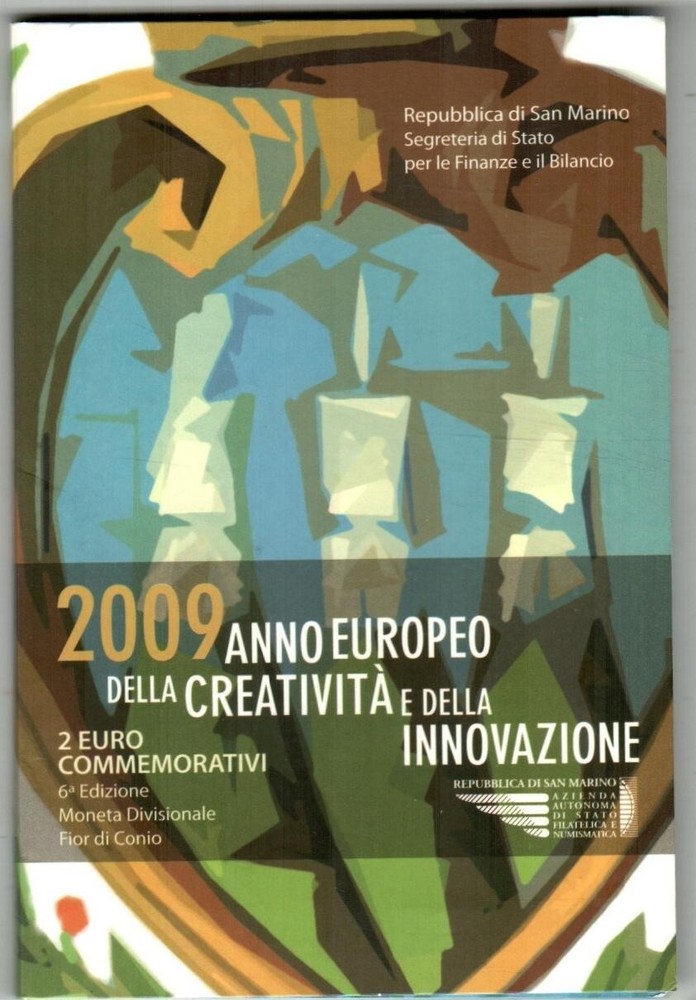 San Marino 2 Euro 2009 Creativity & Innovation