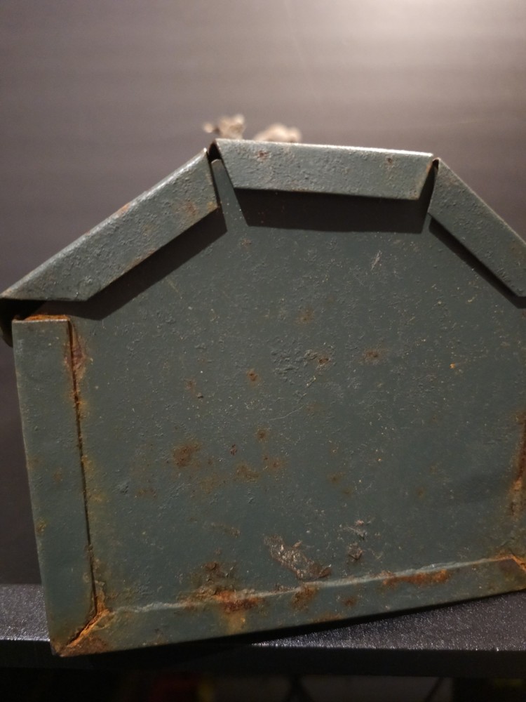 Vintage Craftsman Tool Box Stressed Old Americana,