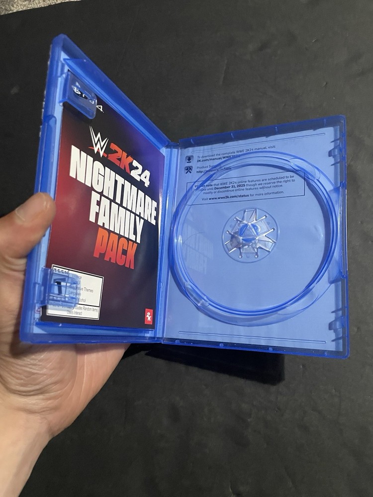wwe 2k24 ps4 Case only