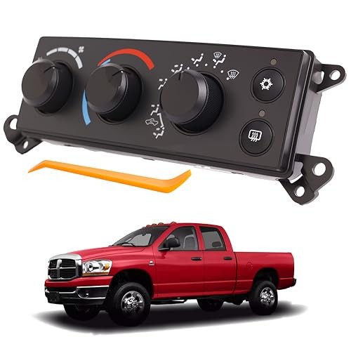 A/C Climate Control Module Panel Fits for 2006-2008 Dodge Ram 1500 Air