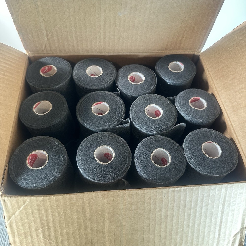 Cramer Tape E4 Underwrap 1 Case (48 ROLLS) Black - New Bulk