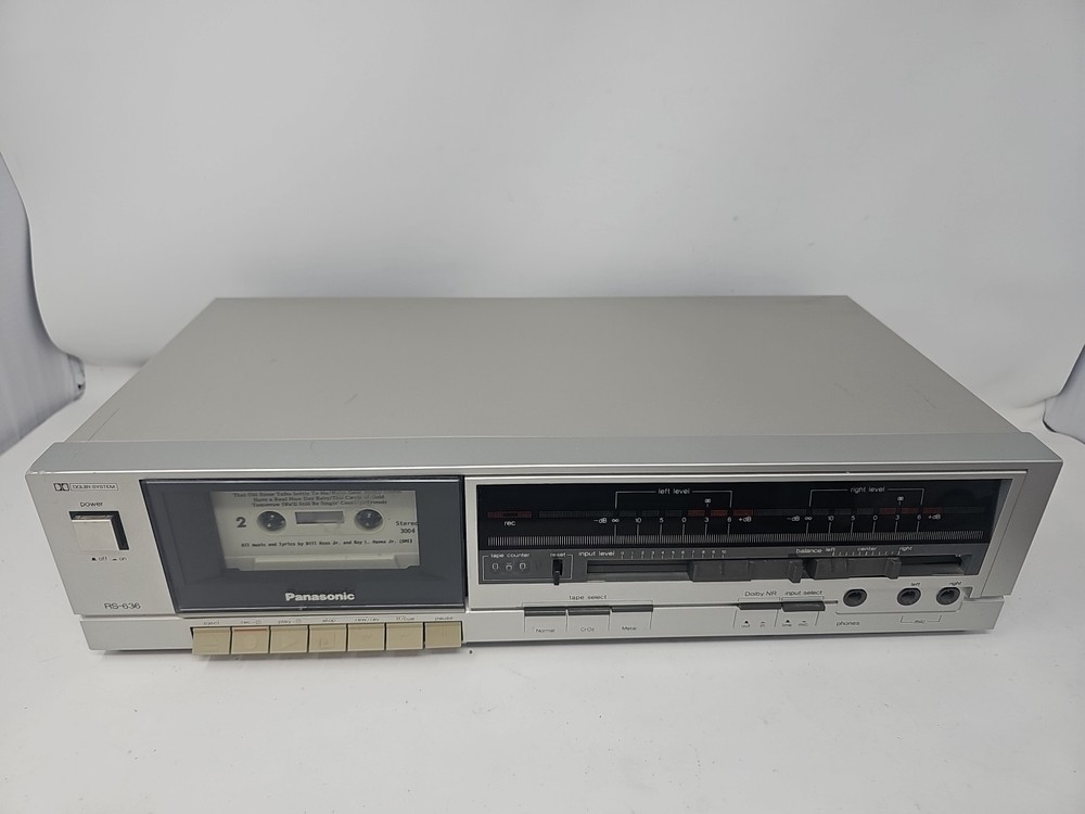 PANASONIC RS 636, cassette deck Player Recorder