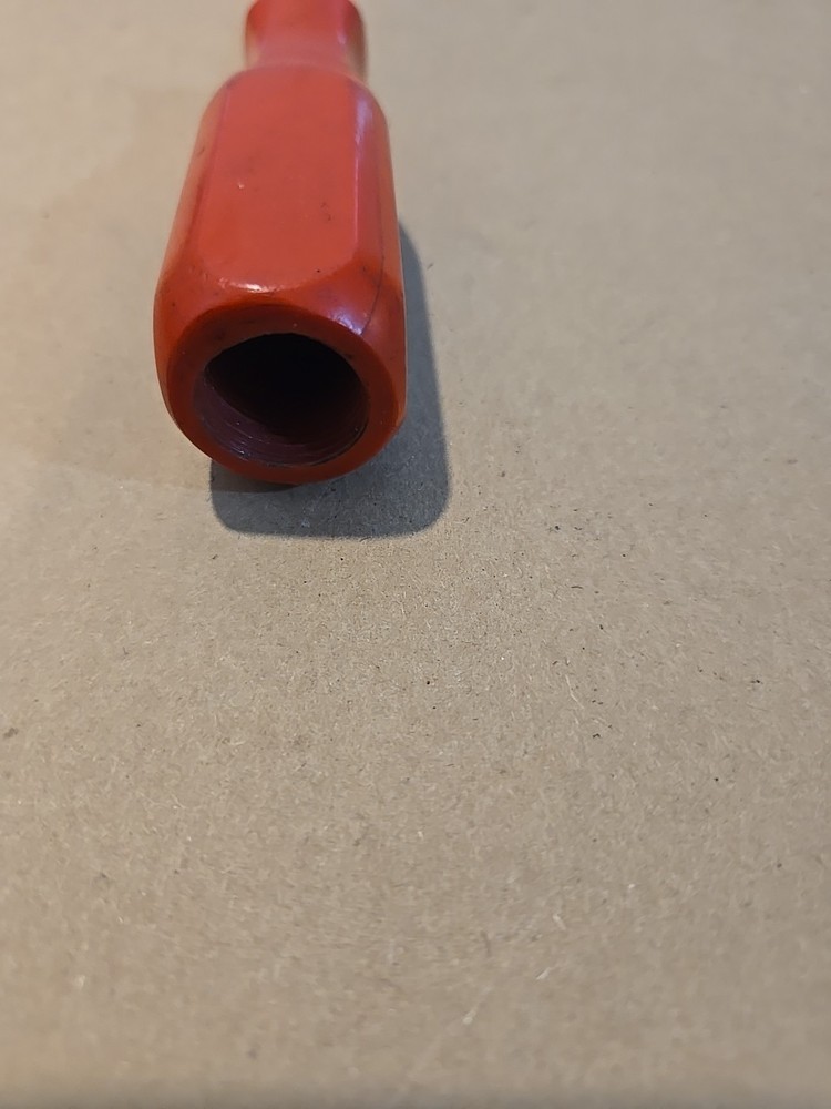 Mac Tools 1/4" Magnetic Bit Driver Red Handle USA MISSING END CAP PM84A