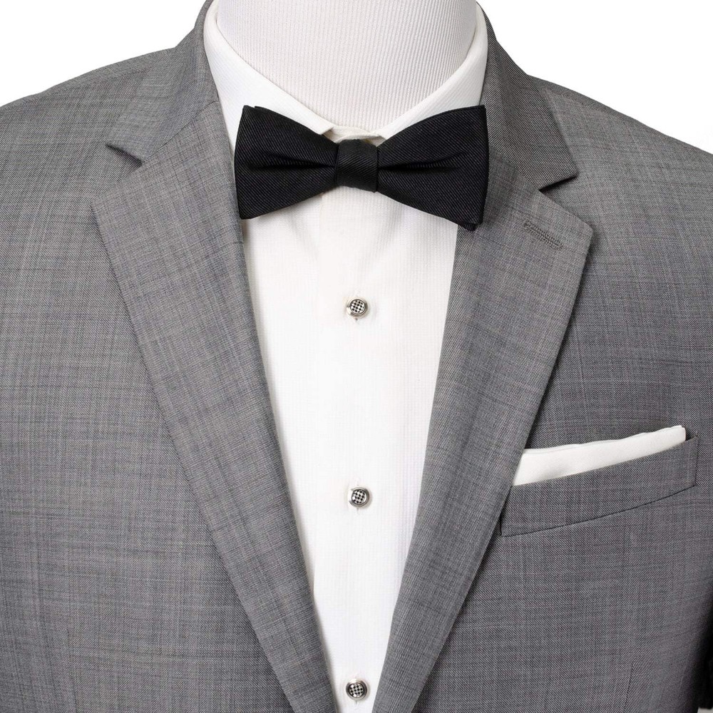 Black Silk Bow Pre-Tie
