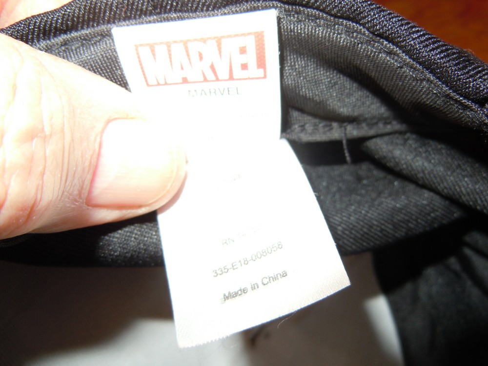 " MARVEL " COMICS BLACK PANTHER WARRIER KING HAT / CAP - SNAPBACK