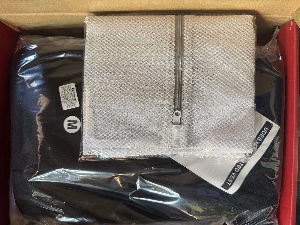 Heated Vest for Men Size M Open Box