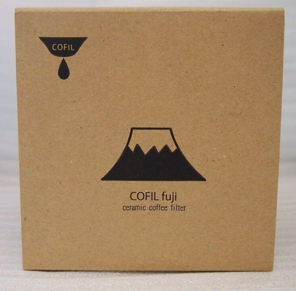 Ceramic Coffee Drip Filter COFIL Fuji No Paper Filter Needed