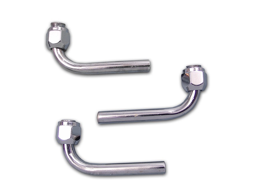 90° Oil Line Fitting for Custom Harley Models