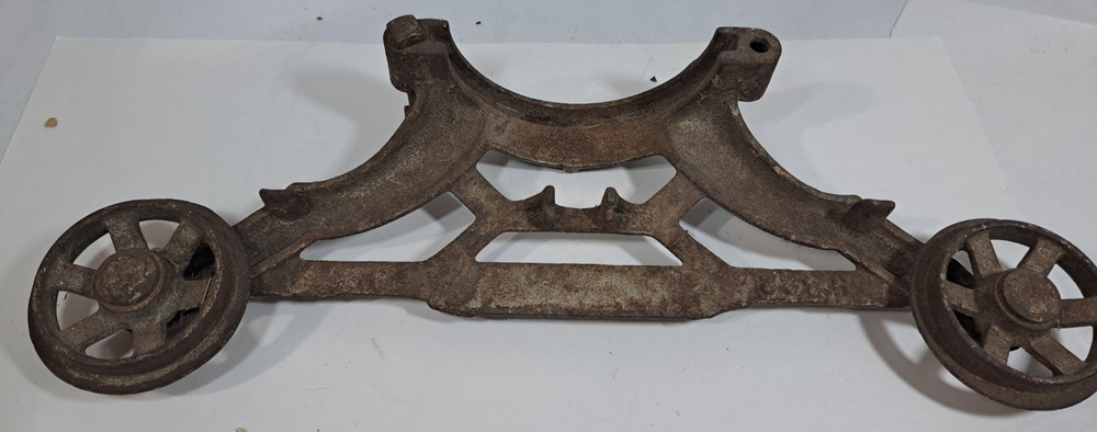 Clover Leaf Barn Trolley Side Plate Part Primitive