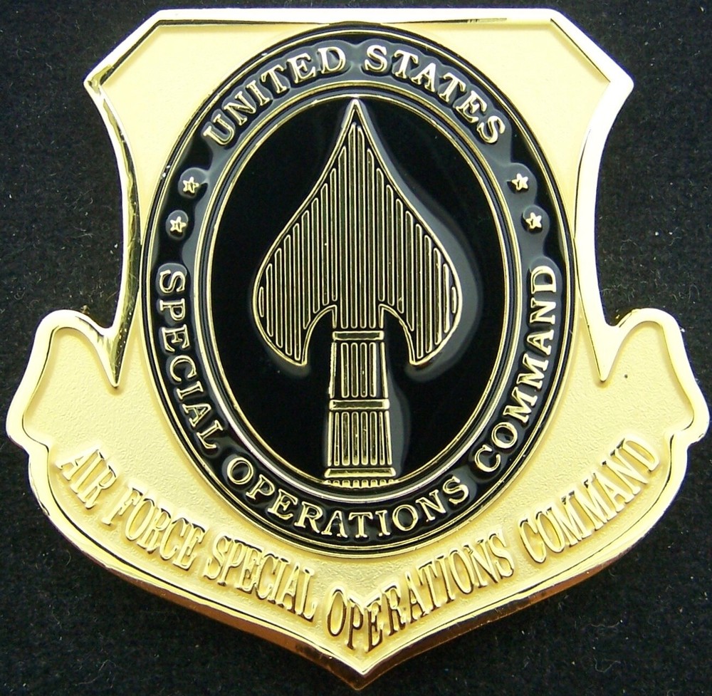 Air Force Special Operations Command AFSOC Challenge Coin