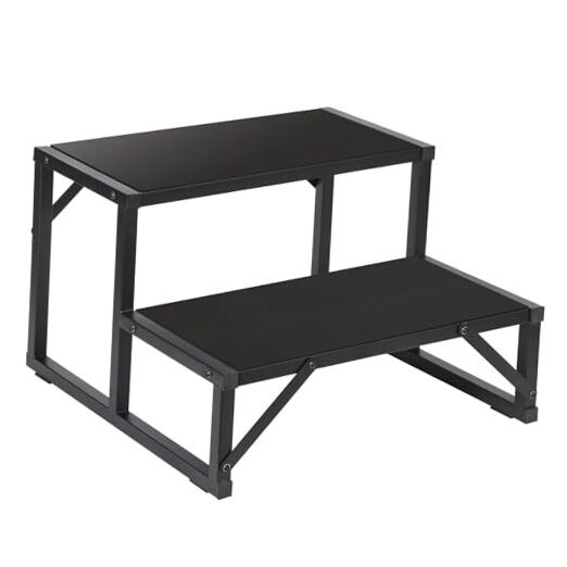 Hot Tub Step 500LBS Capacity Spa Side Step 2-Step Stairs Edge Spa Step 2 Step