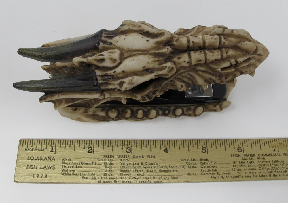 Dragon Skeleton Skull Bone Stapler Office Tool by Pacific Giftware