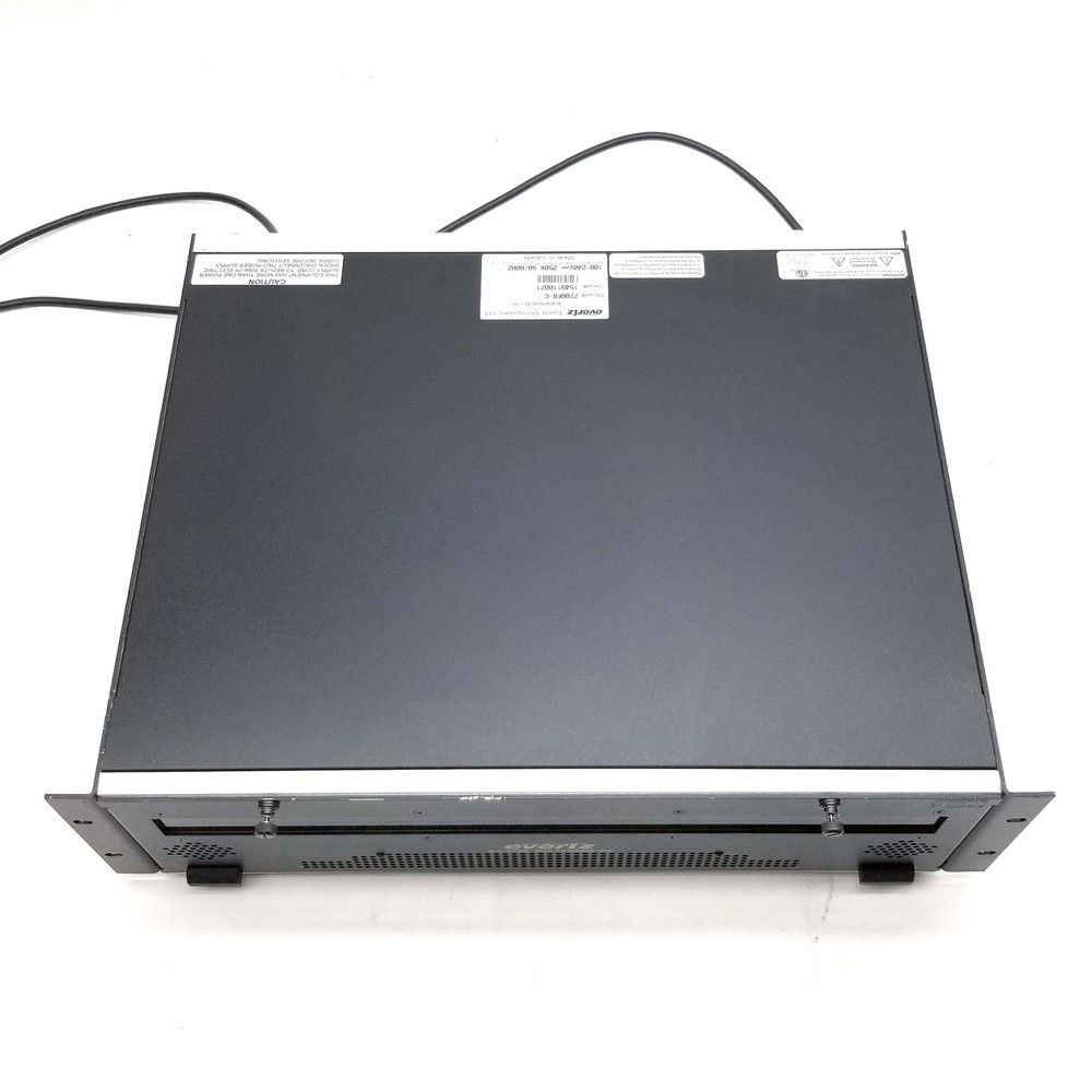 Evertz 7700FR-C Compact Distribution Frame w/7700/7746 Modules, Frame Controller