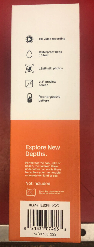 Polaroid Wave Underwater Camera