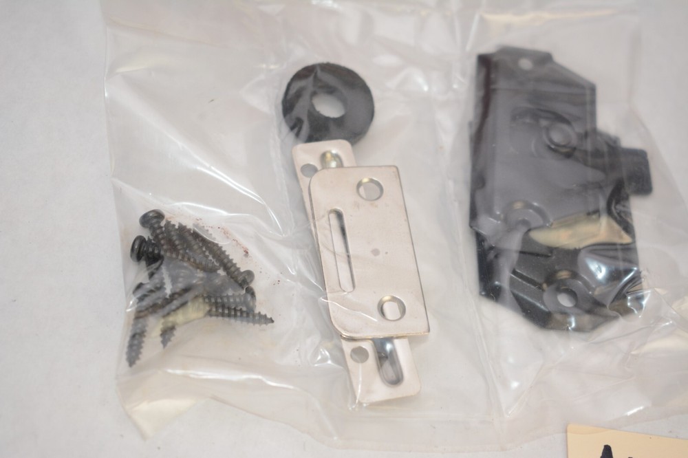 In swinging Push pull Screen Storm Door Latch Handle lock Night Lock Lever