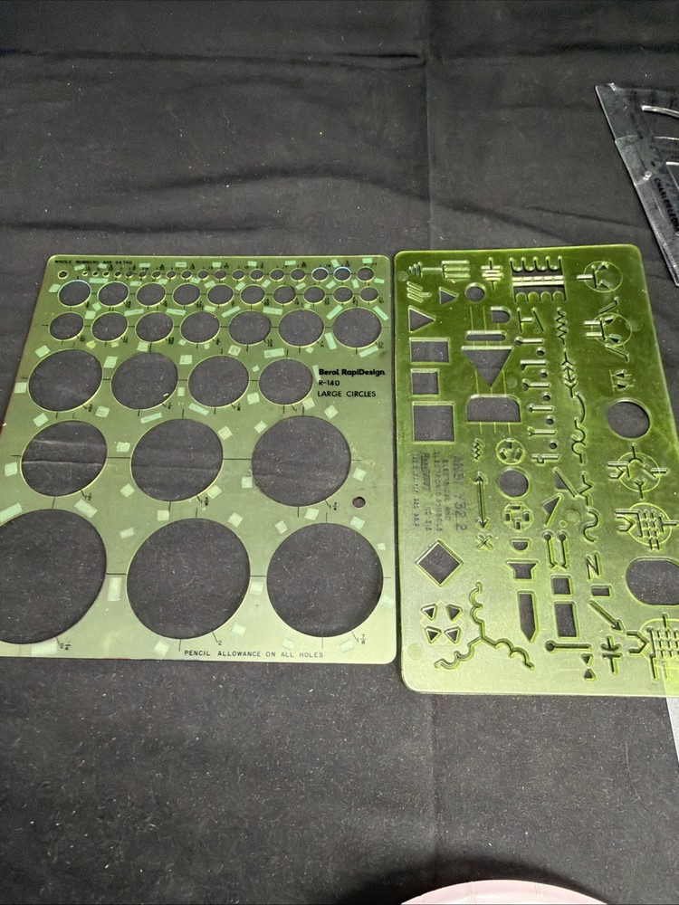 Lot Architecture Template Drafting Stencils