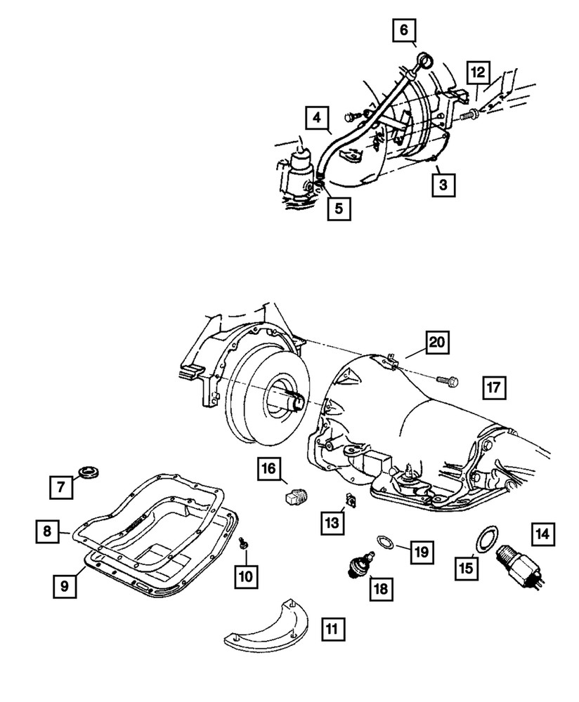 Genuine Mopar O Ring 5019705AA